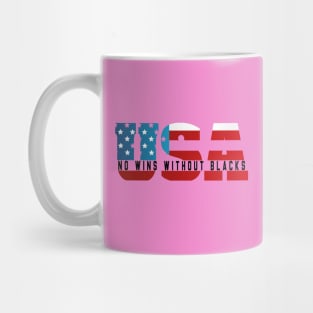 no wins without blacks Mug